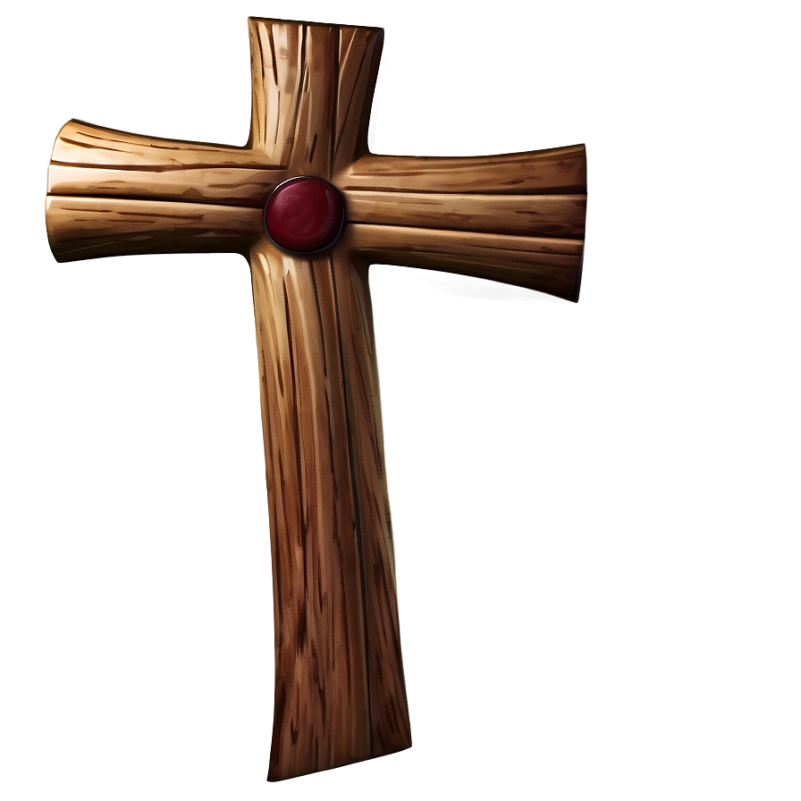 Large Wooden Cross Png Oio PNG Image