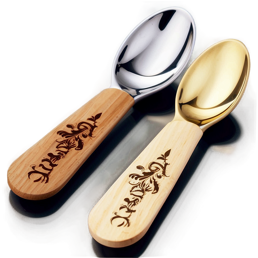 Laser Etched Teaspoon Png Ykj PNG Image