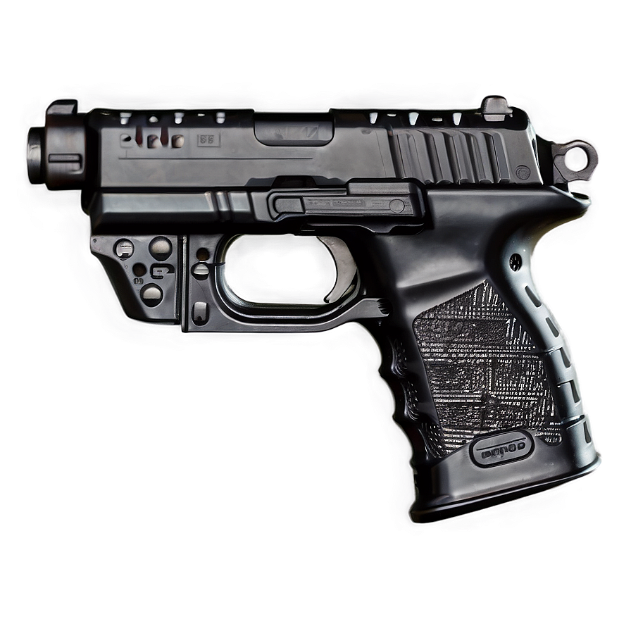 Laser-sighted Pistol Png 05242024 PNG Image