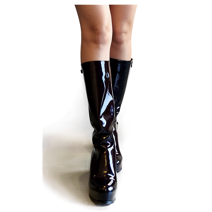 Latex Thigh High Boots Png Ueb90 PNG Image