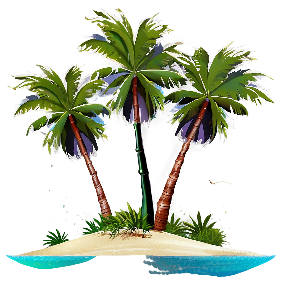 Latin America Beach Paradise Png Gqt PNG Image