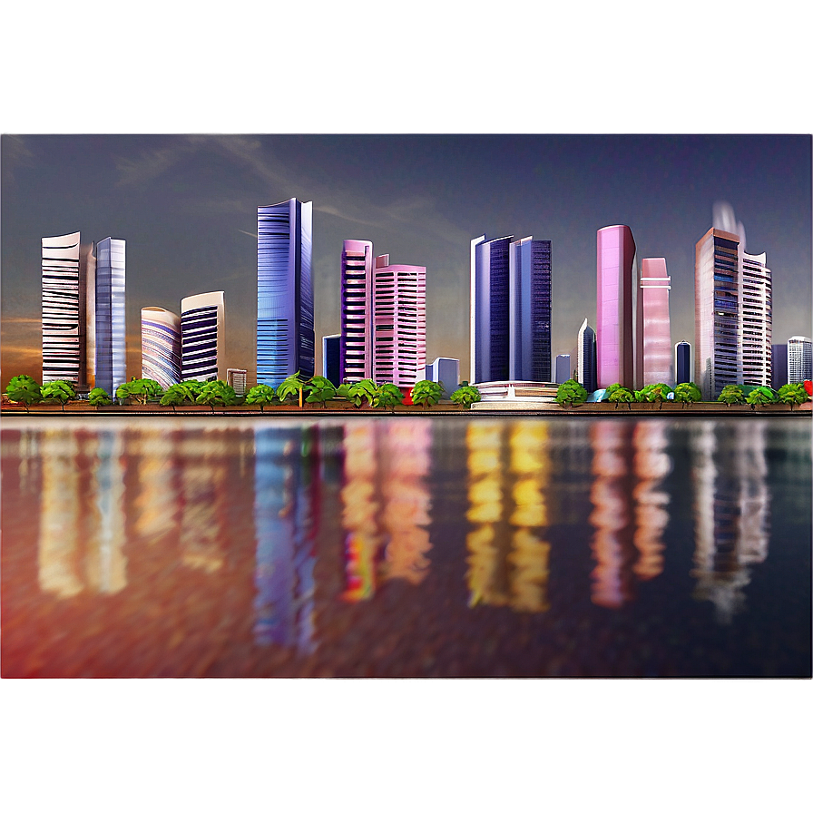 Latin America City Skylines Png Dol13 PNG Image