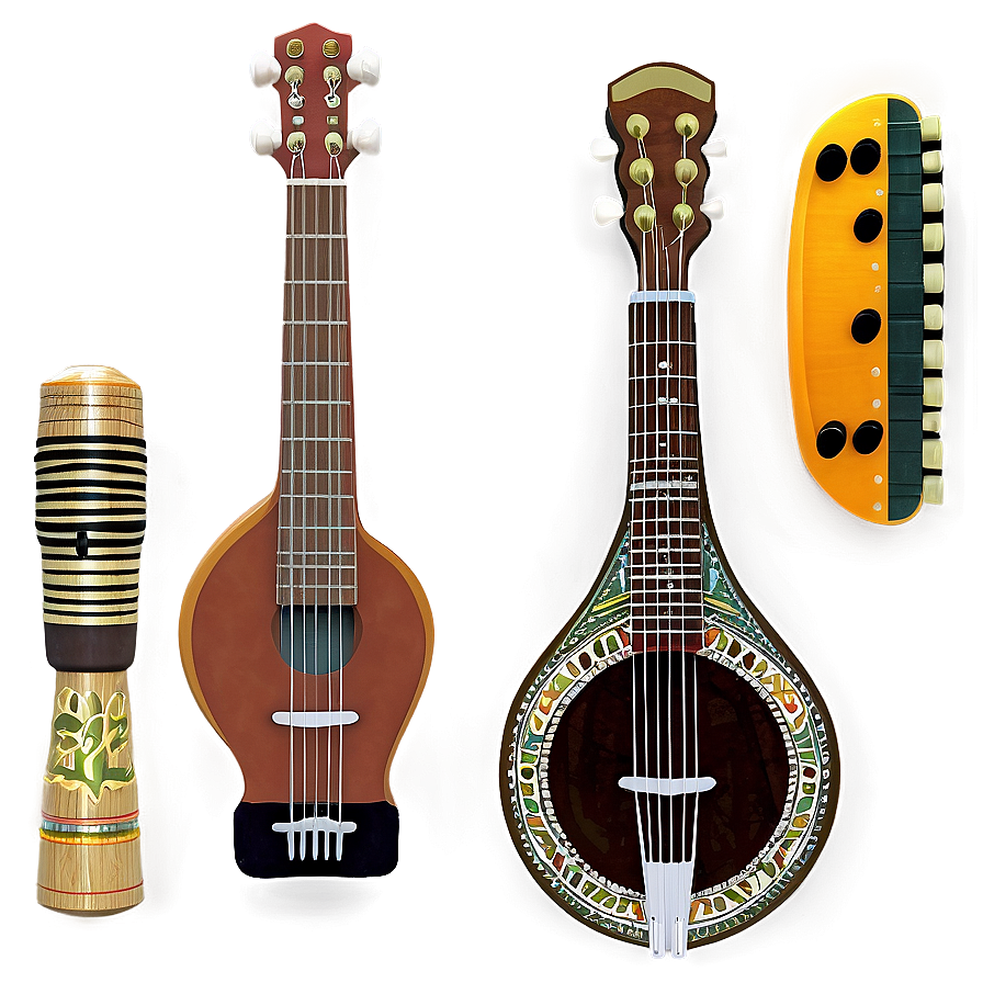 Latin American Music Instruments Png Obr25 PNG Image