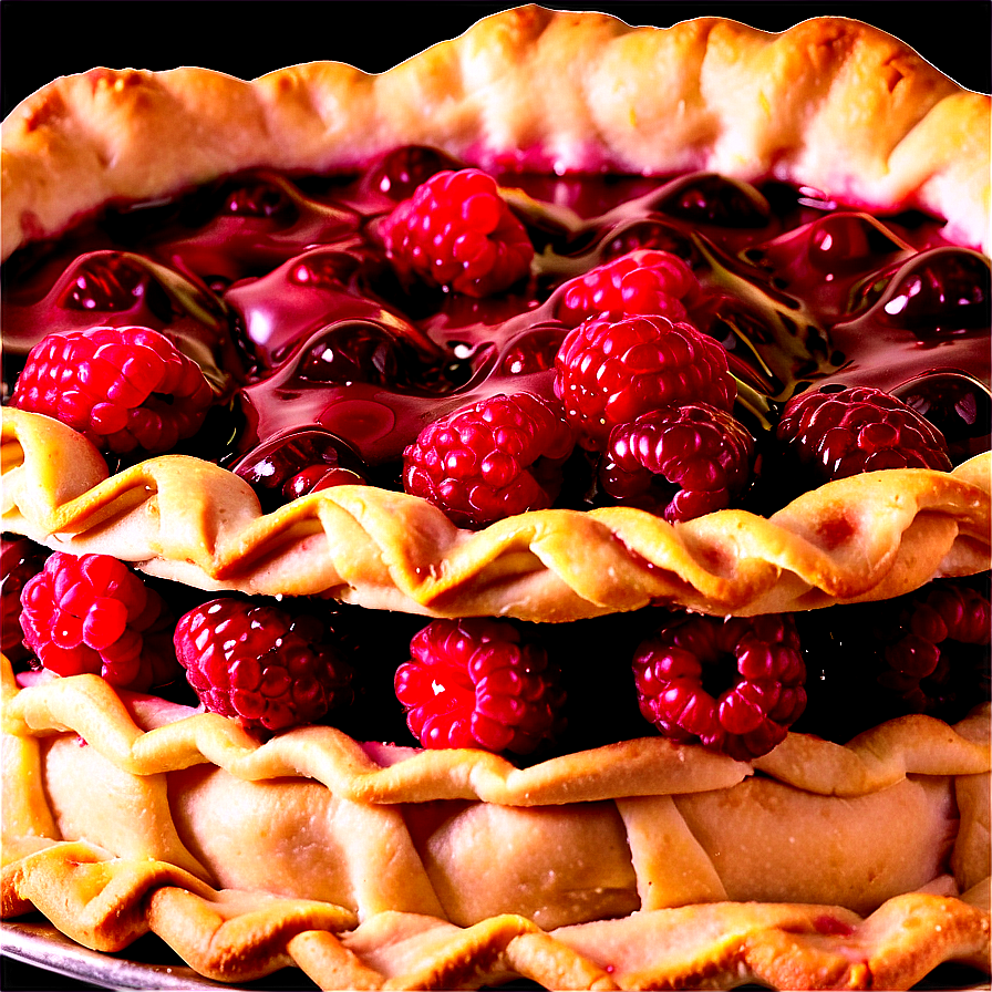 Lattice Top Raspberry Pie Png Jau PNG Image