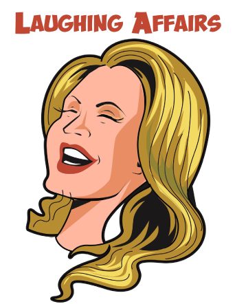 Laughing Affairs Cartoon PNG Image