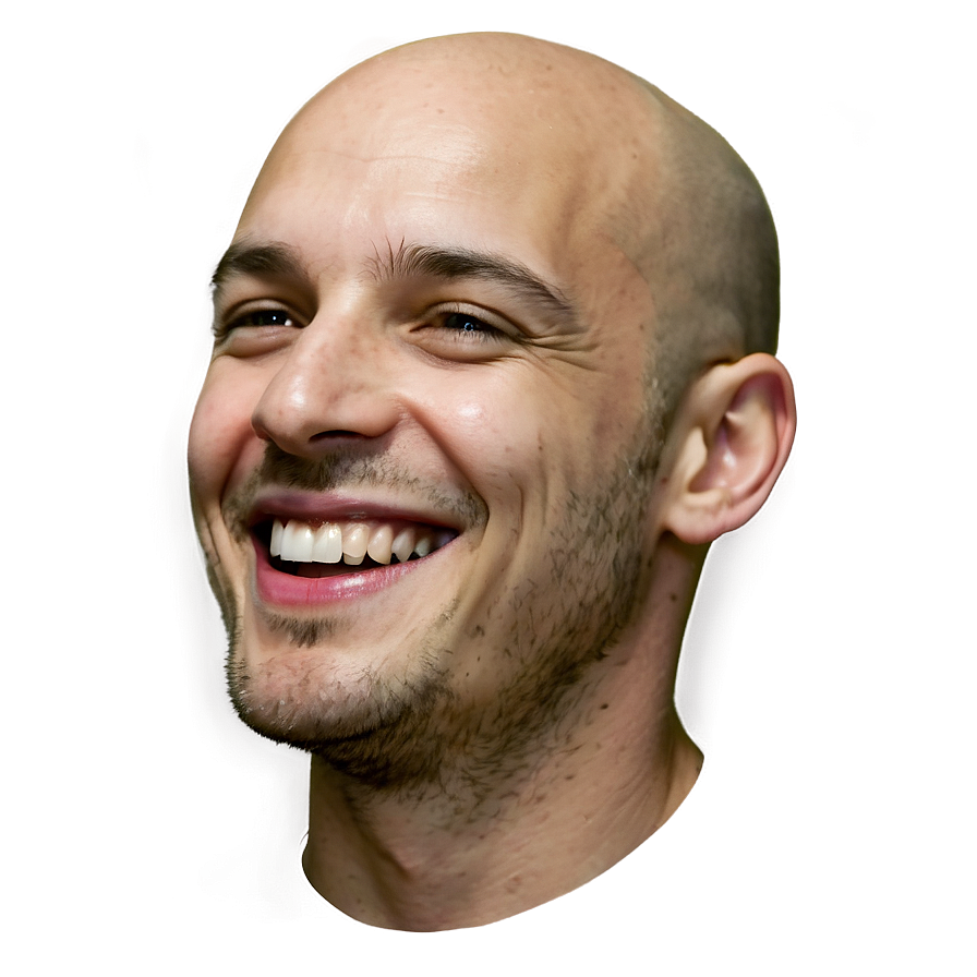 Laughing Bald Man Png Nnp15 PNG Image