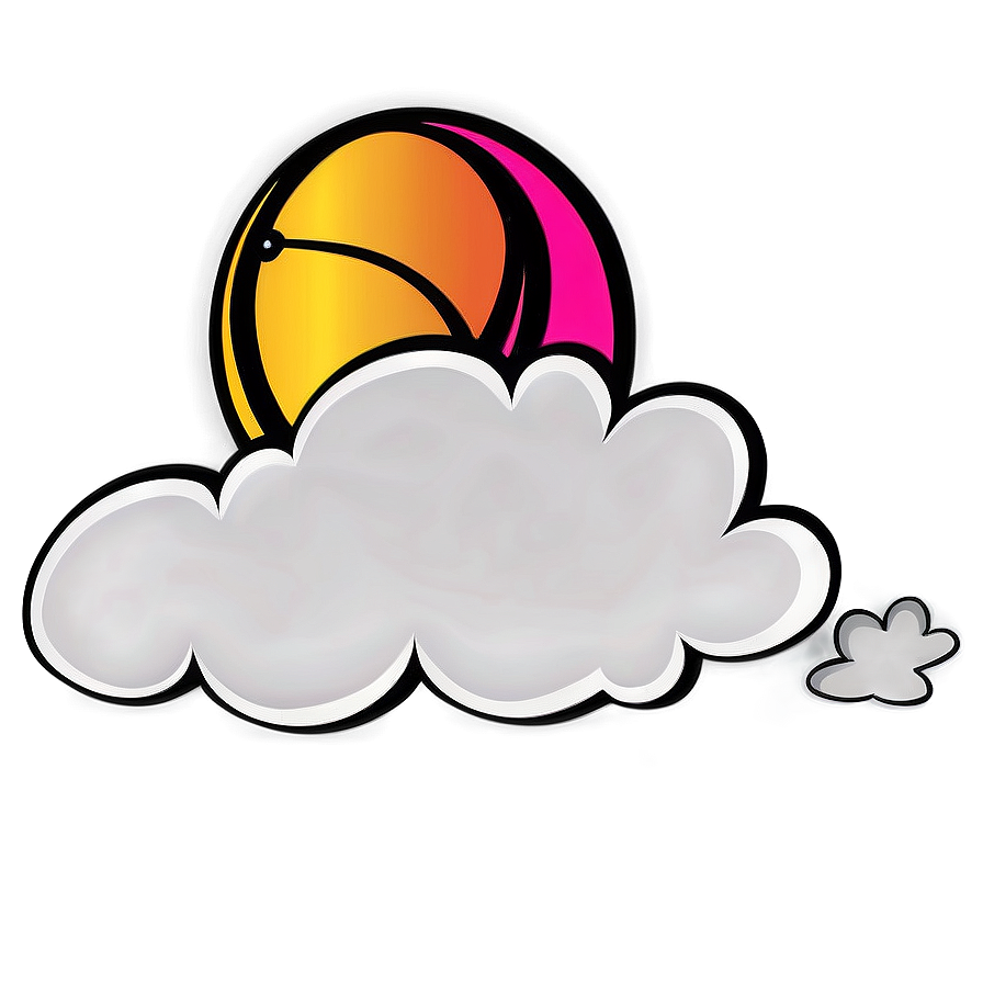 Laughing Cloud Cartoon Png Yqx PNG Image