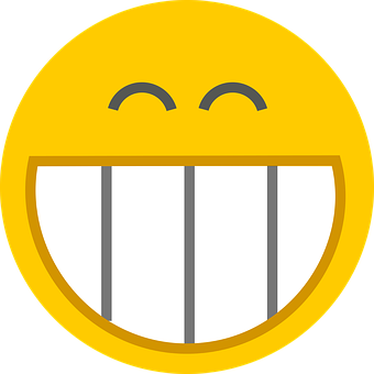 Laughing_ Emoji_ Behind_ Bars PNG Image