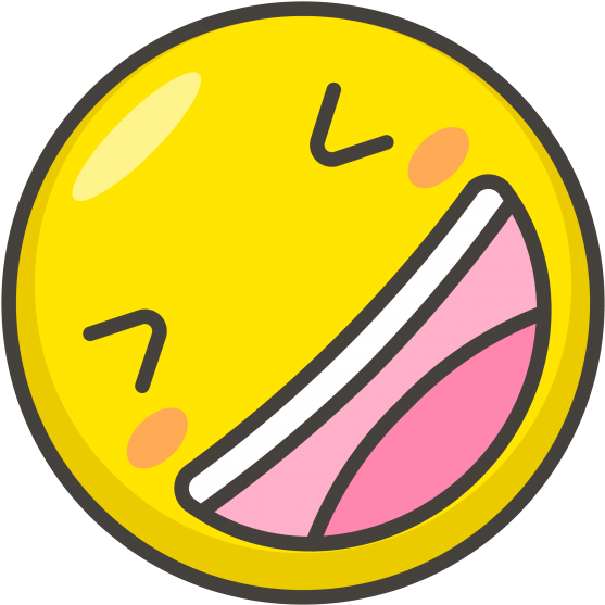 Laughing Emoji Graphic PNG Image