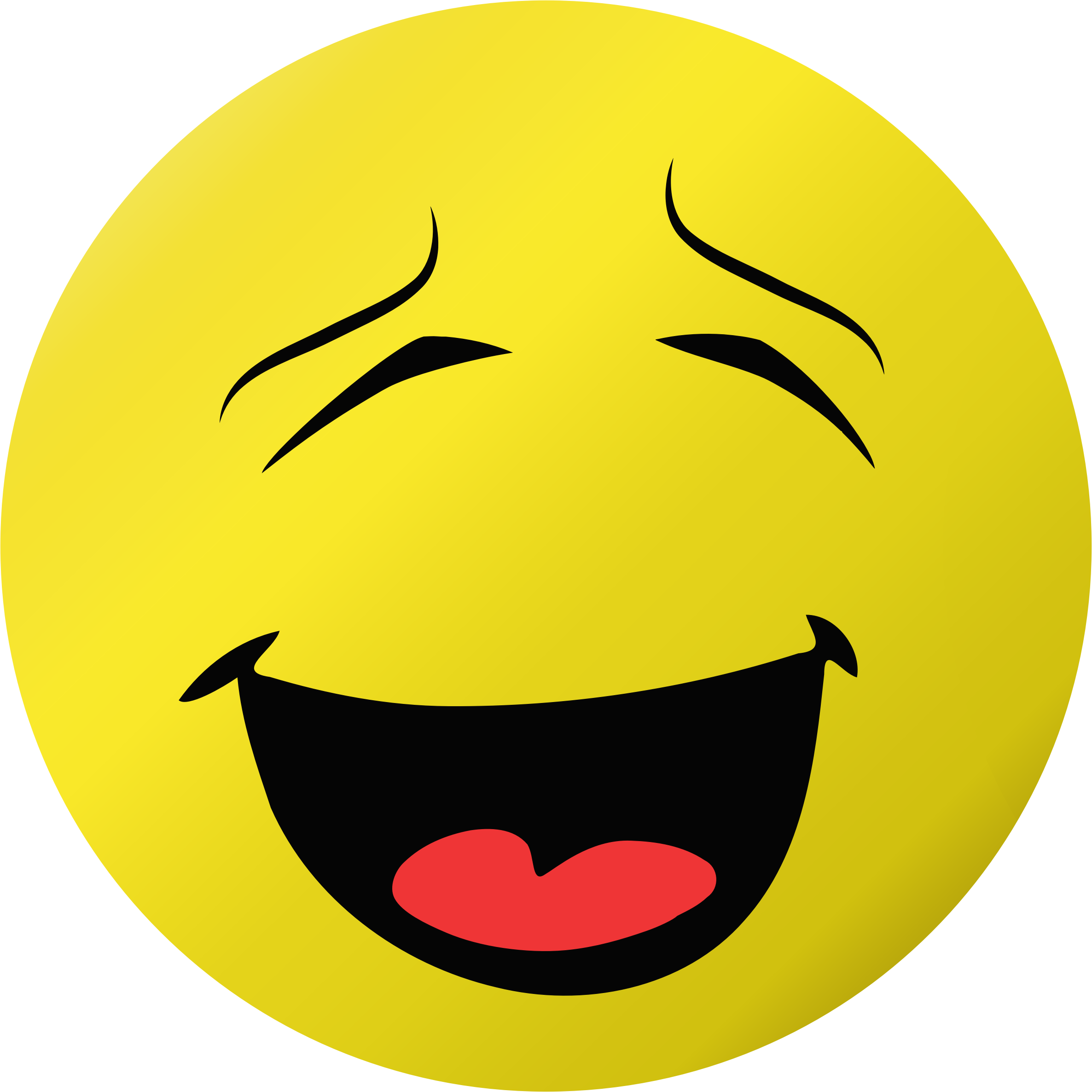 Laughing Emoji Graphic PNG Image