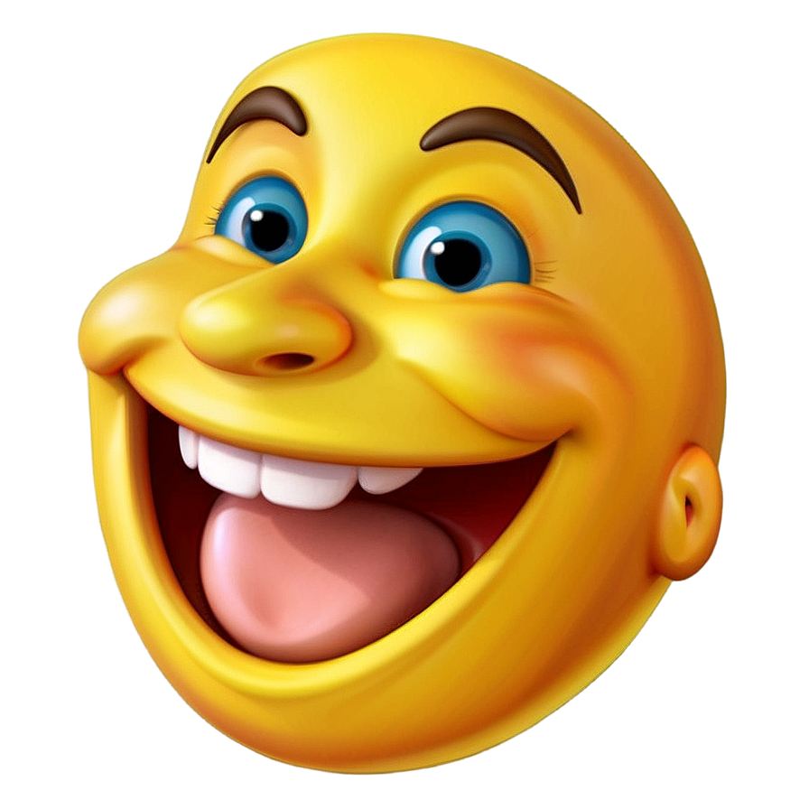 Laughing Emoji Icon Png Kok PNG Image