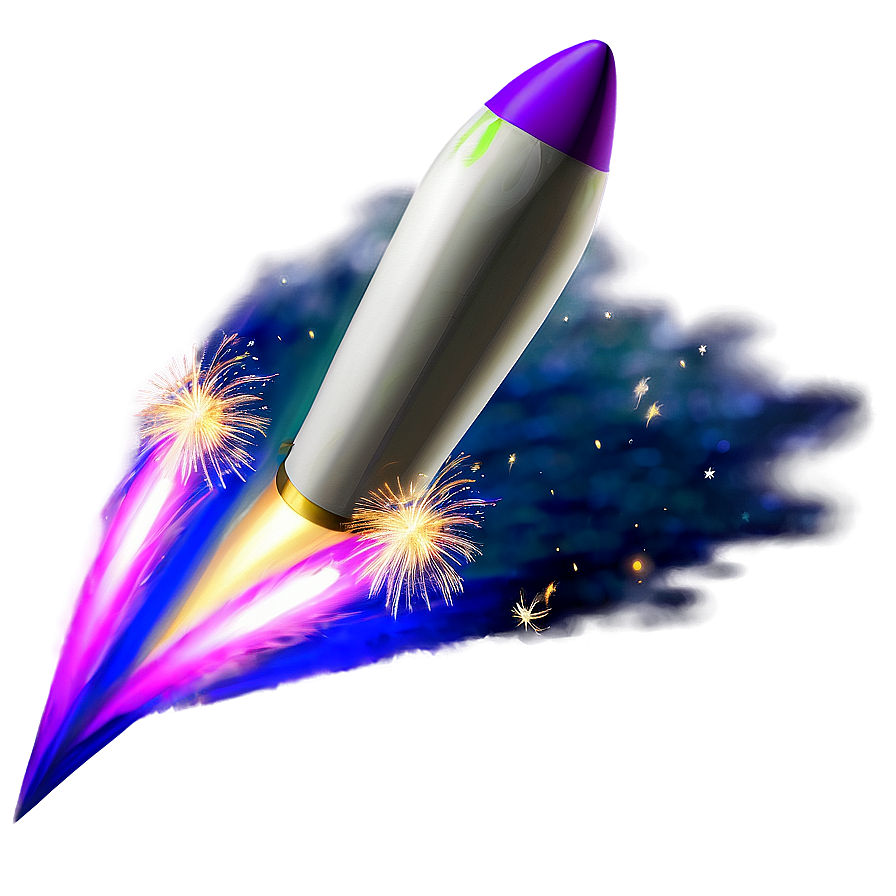 Launching Firework Rocket Png 06212024 PNG Image