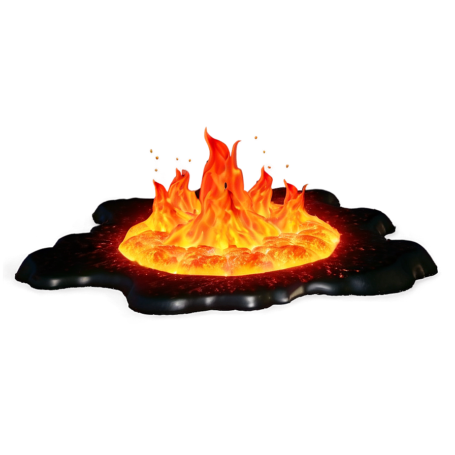 Lava Fire Effect Png Ela80 PNG Image