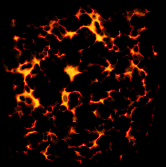 Lava Like Cracks Texture PNG Image