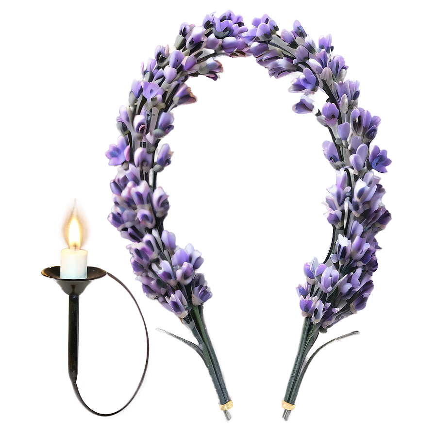 Lavender Bridal Headpiece Png Wgy PNG Image