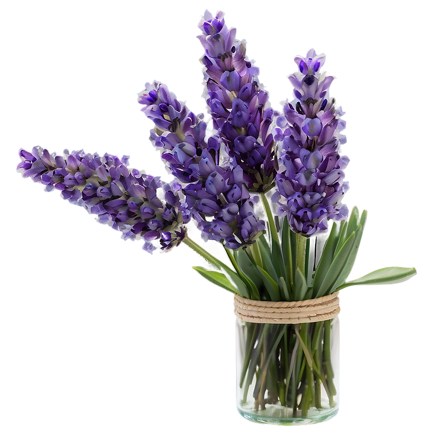 Lavender Floral Arrangement Png 06132024 PNG Image