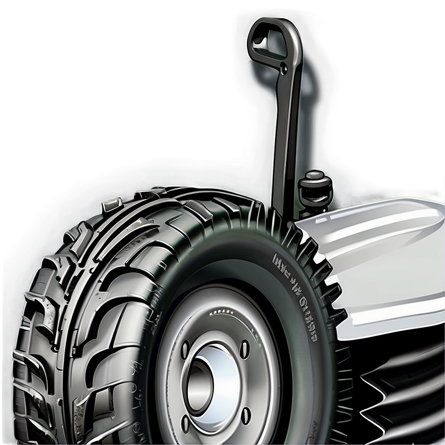 Lawn Mower Tires Png 06122024 PNG Image