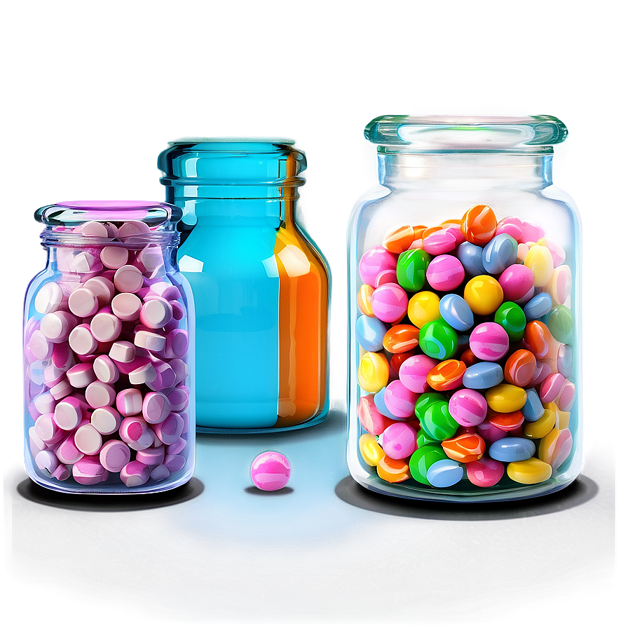 Layered Candy Jar Png Xmq87 PNG Image