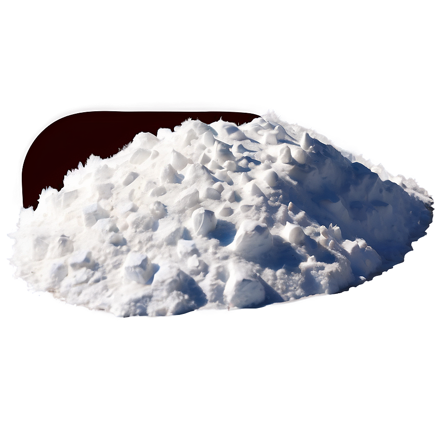 Layered Snow Pile Png 06212024 PNG Image