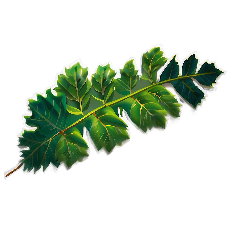 Leaf Illustration Png Dui33 PNG Image