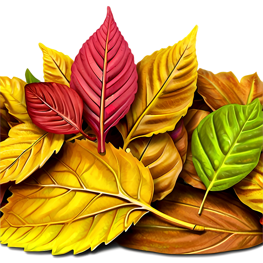 Leaf Pile Fall Png Nur51 PNG Image