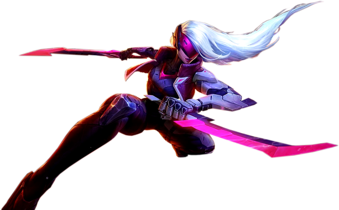 Leagueof Legends Champion Action Pose PNG Image