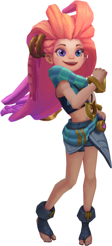 Leagueof Legends Zoe Character PNG Image