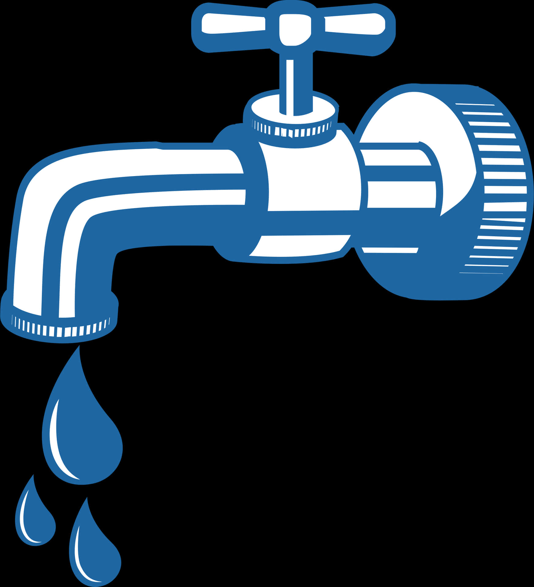 Leaking Faucet Graphic PNG Image