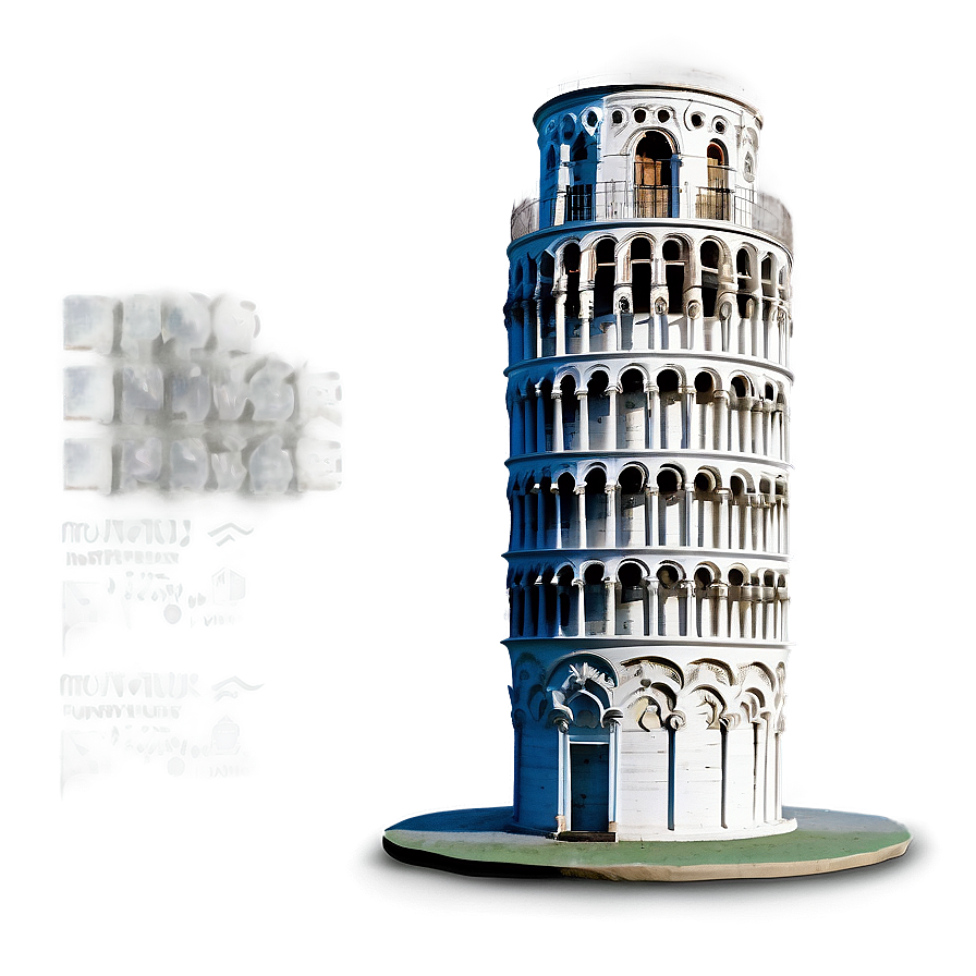 Leaning Tower Of Pisa Png Wdn PNG Image