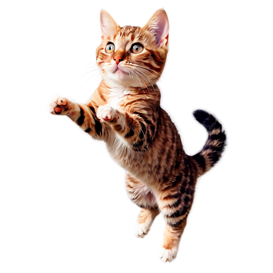 Leaping Cat Clipart Png 06122024 PNG Image