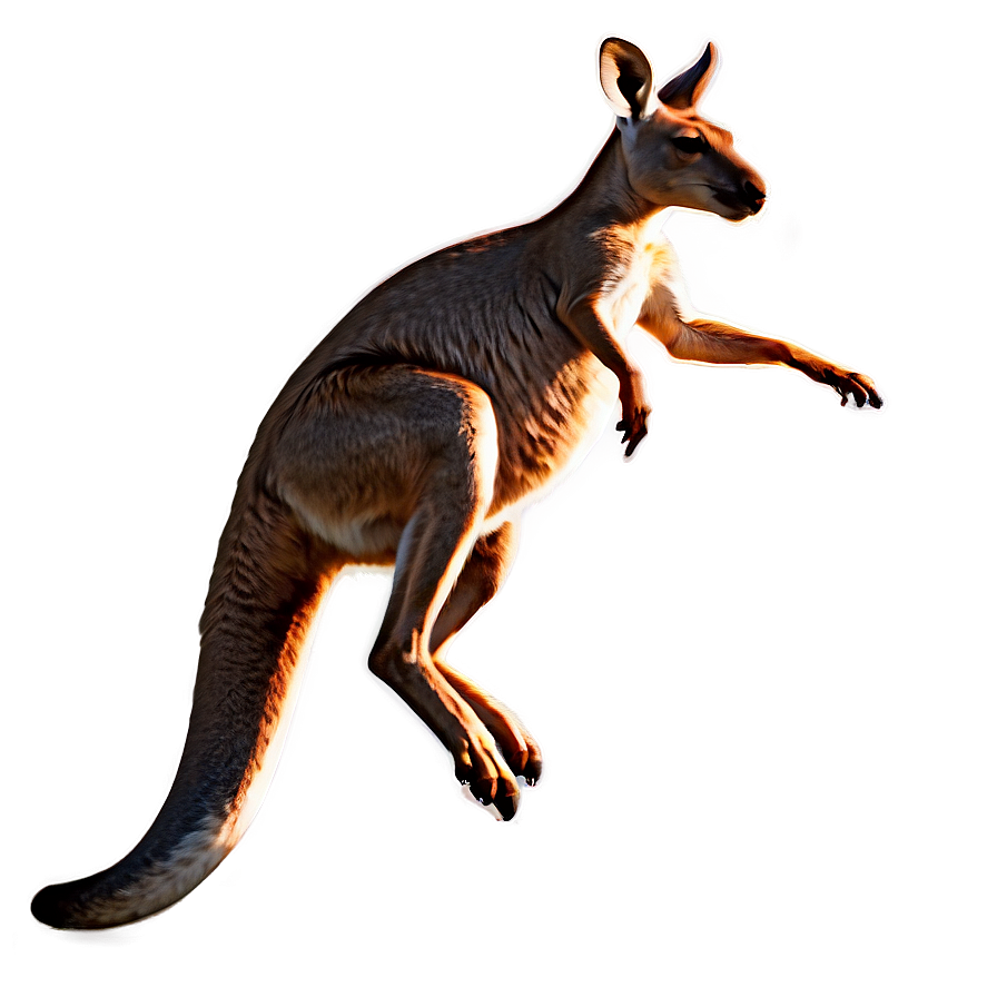 Leaping Kangaroo Png 4 PNG Image