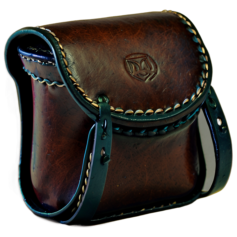 Leather Binocular Case Png 06252024 PNG Image