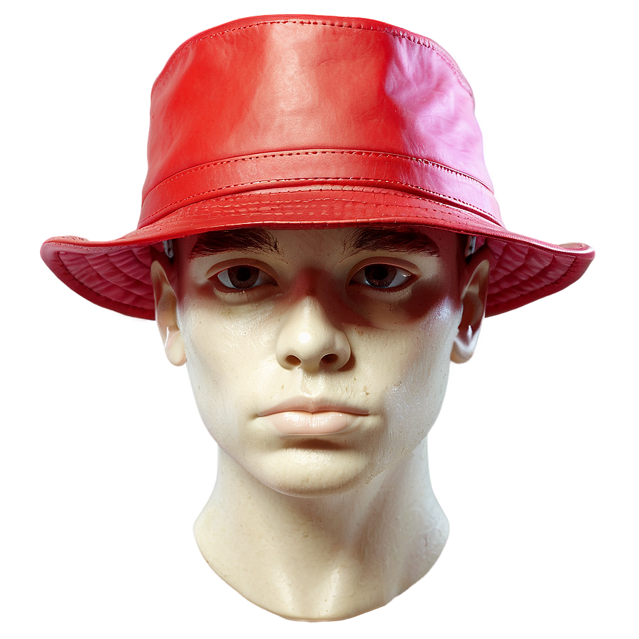 Leather Bucket Hat Png Xgf PNG Image