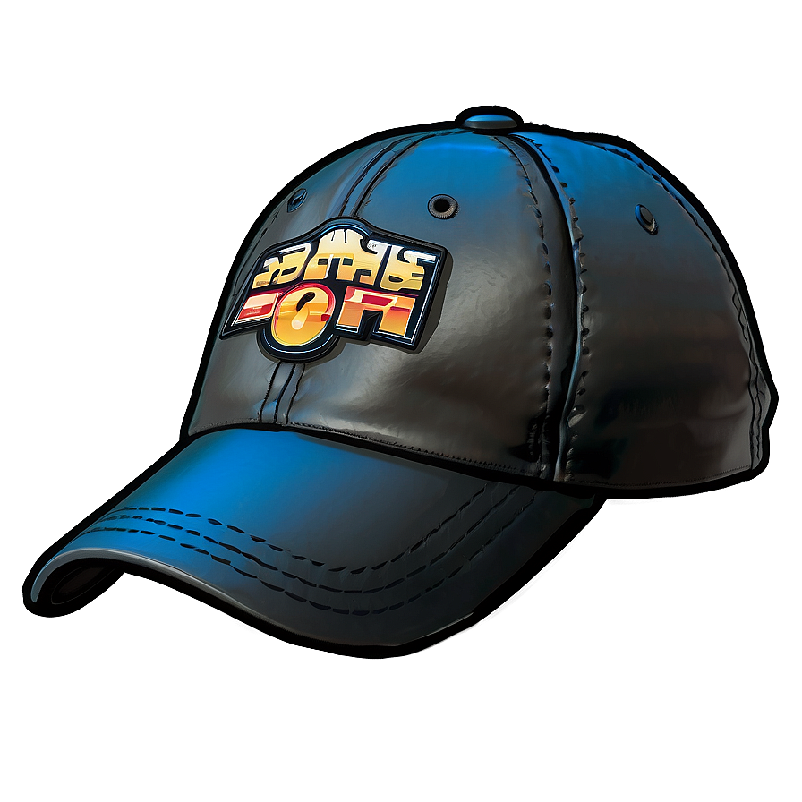 Leather Dad Hat Graphic Png 98 PNG Image