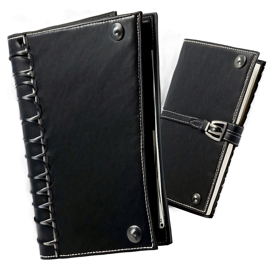 Leather Photo Album Png 06252024 PNG Image