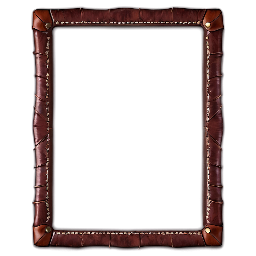 Leather Photo Frame Png Bhe PNG Image