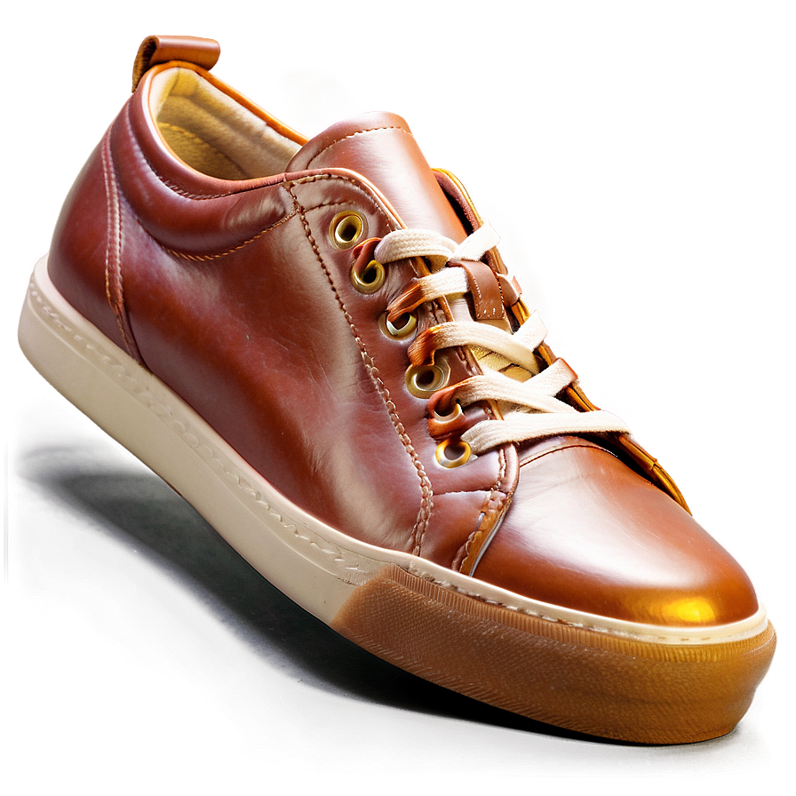 Leather Sneakers Png Dng24 PNG Image