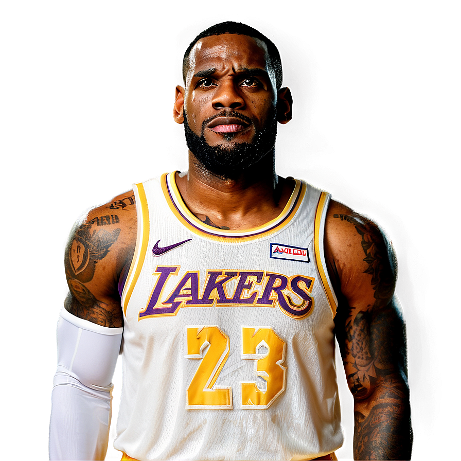 Lebron James Lakers Debut Png Luc32 PNG Image