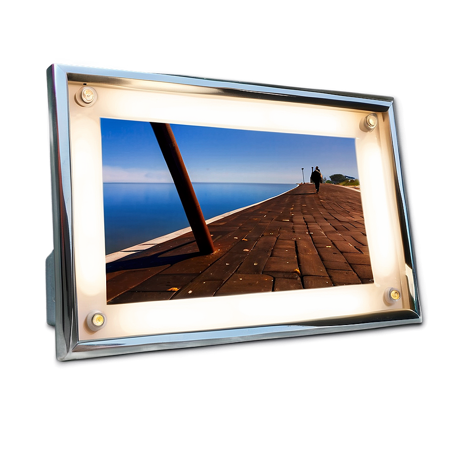 Led Light Picture Frame Png Mhd PNG Image