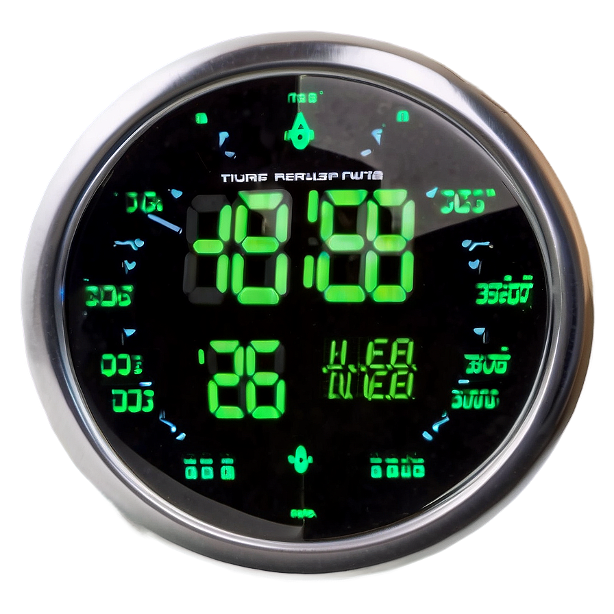 Led Wall Clock Png Bhi PNG Image