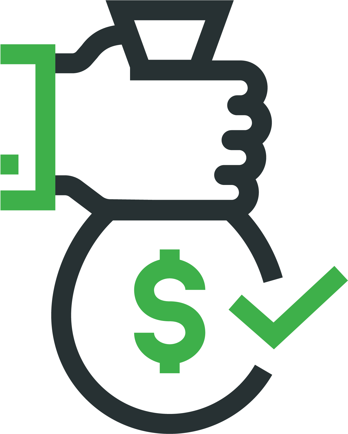 Legal Financial Success Icon PNG Image