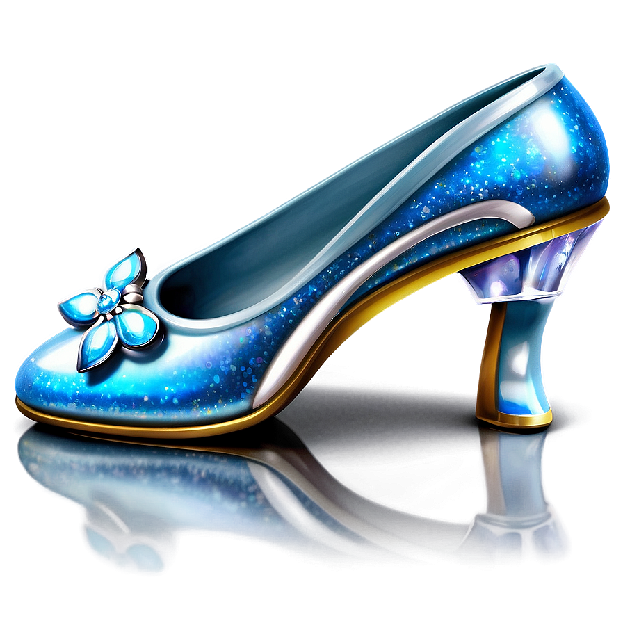 Legendary Glass Slipper Artwork Png 06292024 PNG Image