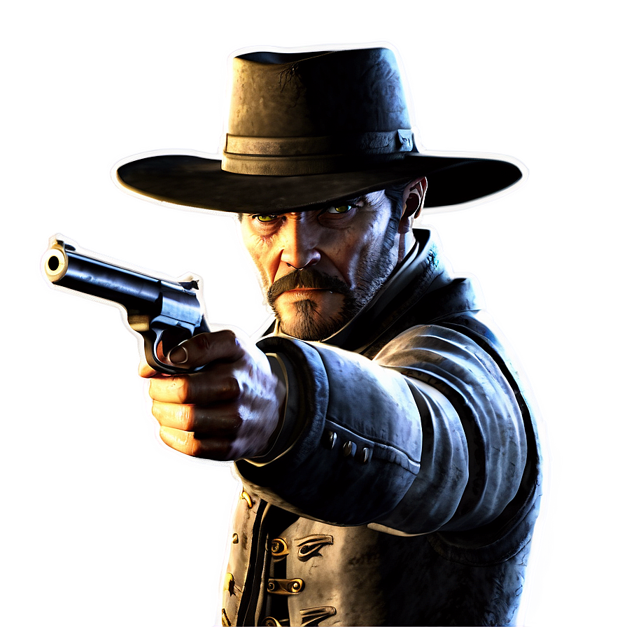 Legendary Gunfighter Duel Png Gfb PNG Image