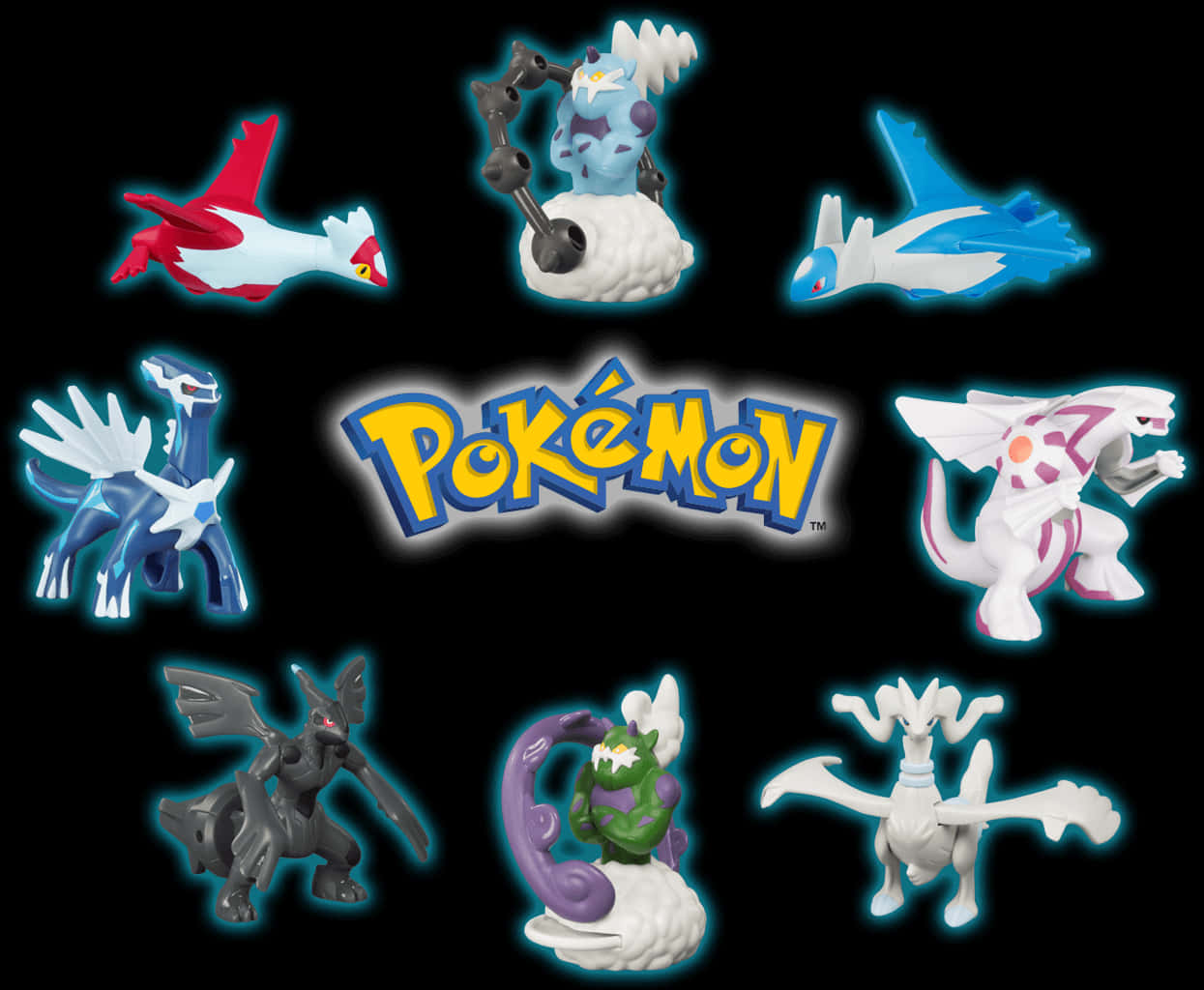 Legendary Pokemon Collection PNG Image