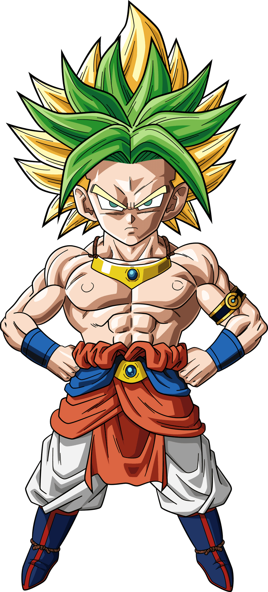 Legendary Super Saiyan Broly Image PNG Image