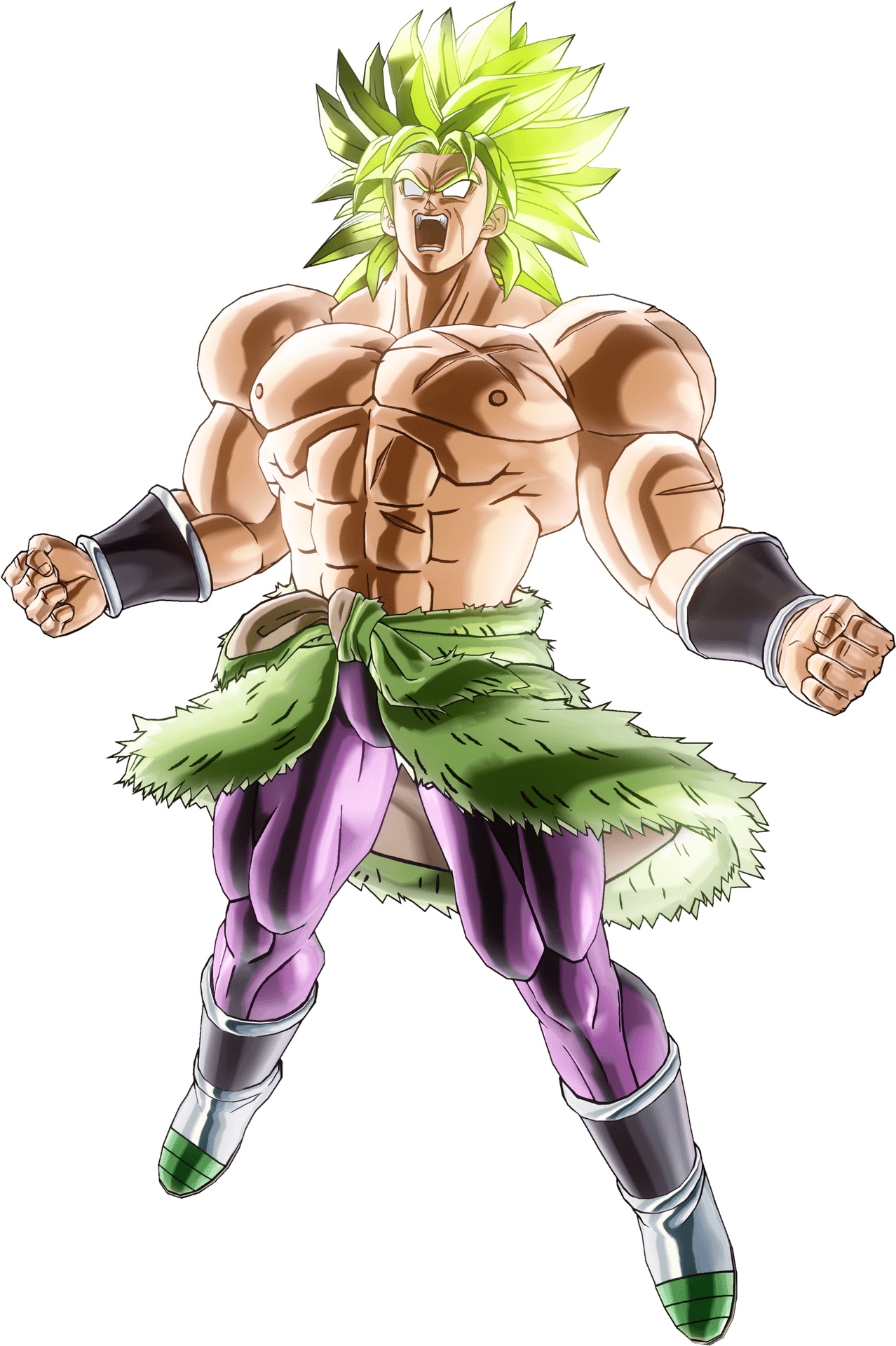 Legendary Super Saiyan Broly PNG Image