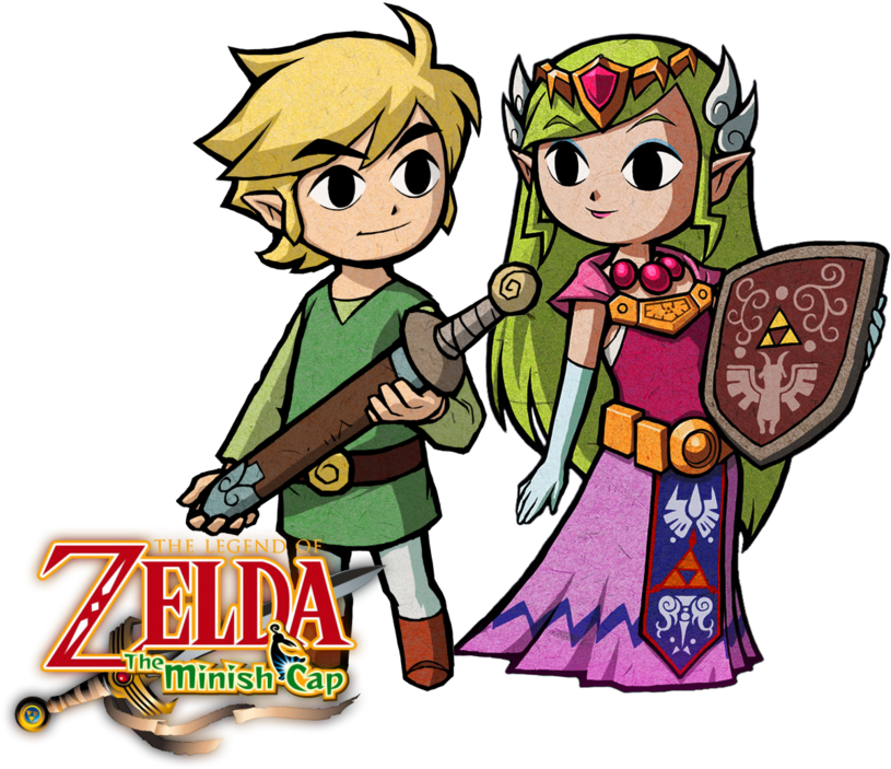 Legendof Zelda Minish Cap Characters PNG Image