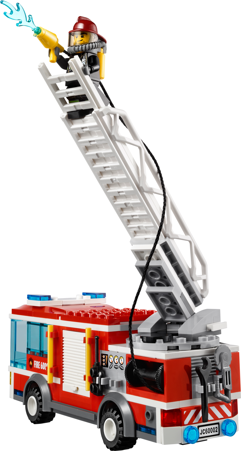 Lego Firefighter Action Fire Truck PNG Image