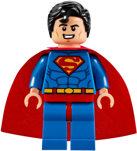 Lego Superman Figure PNG Image