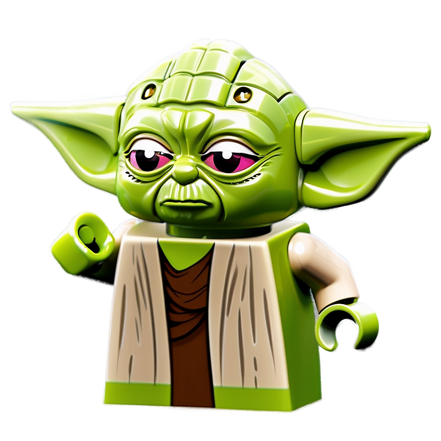 Lego Yoda Assembly Png Yra40 PNG Image